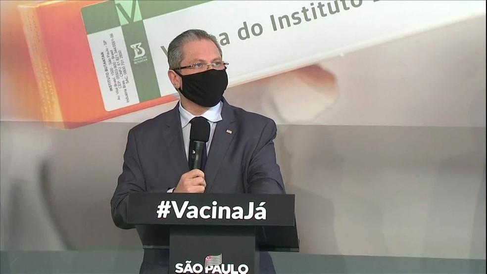 O secretário estadual da Saúde, Jean Gorinchteyn — Foto: Reprodução/TV Globo