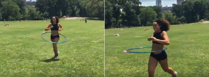 A australiana bate o recorde na Big Apple