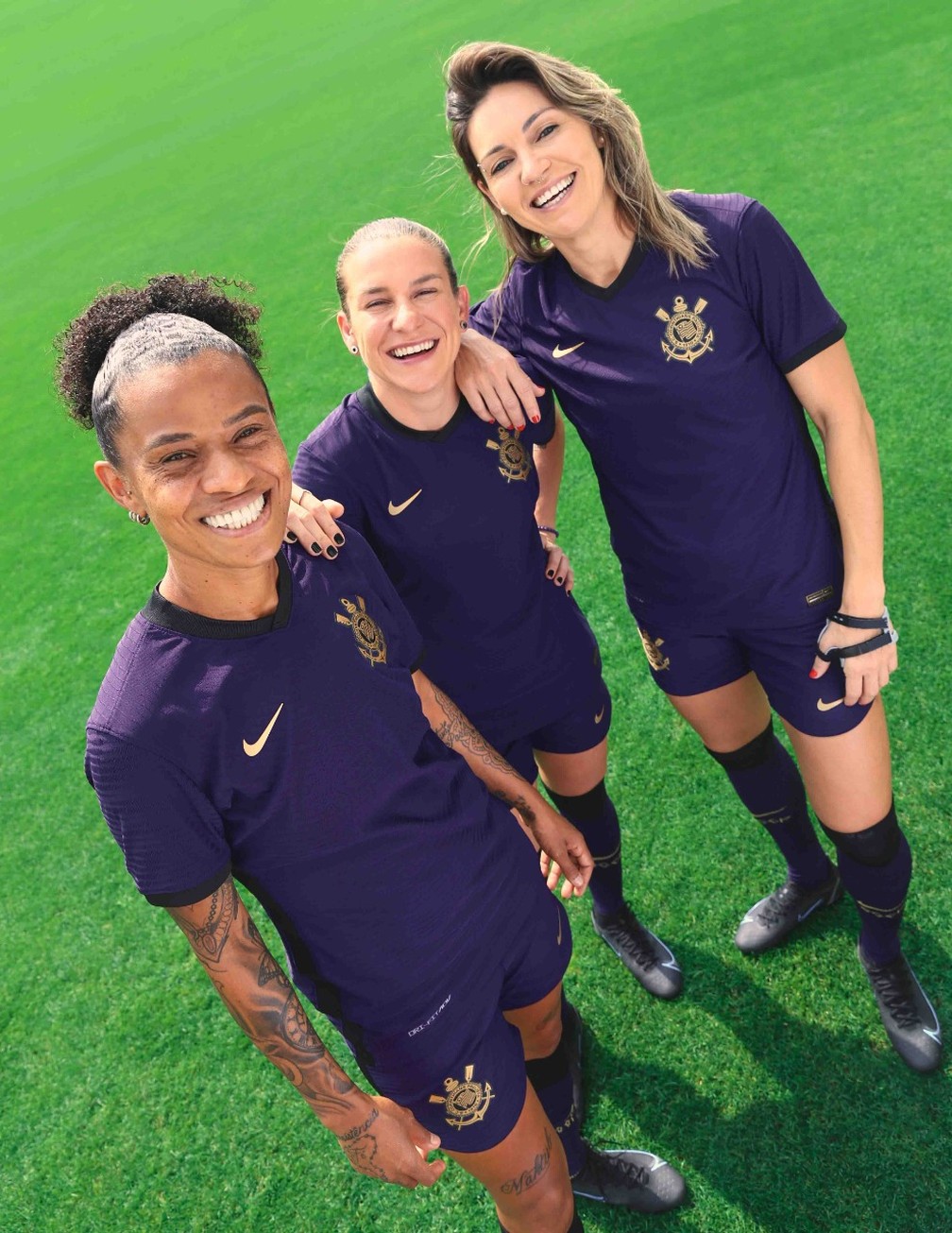 Novo uniforme faz homenagem às mulheres — Foto: Divulgação/Nike