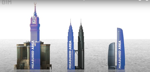 Vídeo compara o tamanho dos arranha-céus mais altos do mundo para determinar qual o maior (Foto: Reprodução / Youtube)