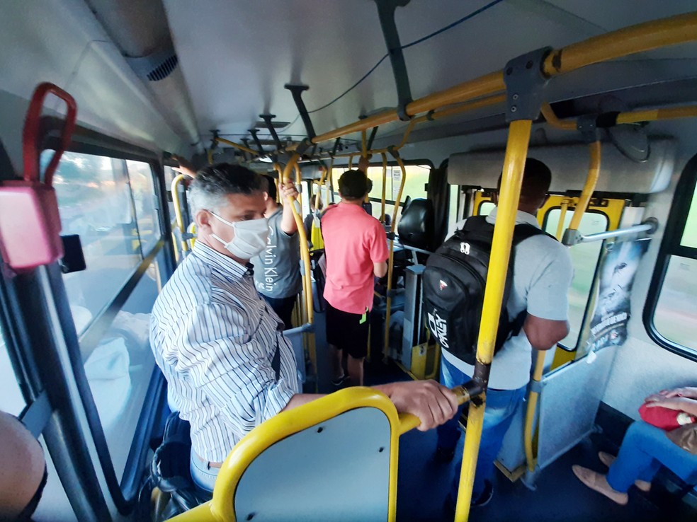 Fiscalização flagrou irregularidades nos ônibus em Presidente Prudente — Foto: Câmara Municipal de Presidente Prudente 