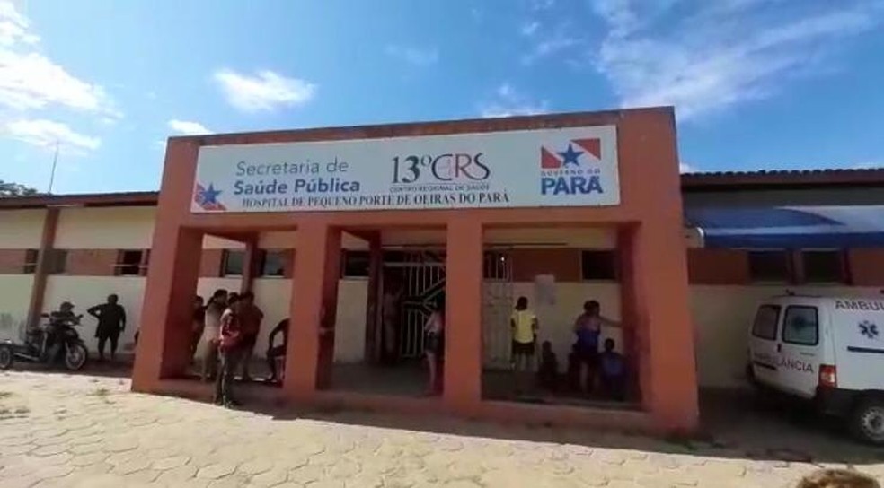 Hospital Municipal de Oeiras do Pará, na região do Baixo Tocantins. — Foto: Reprodução / TV Liberal