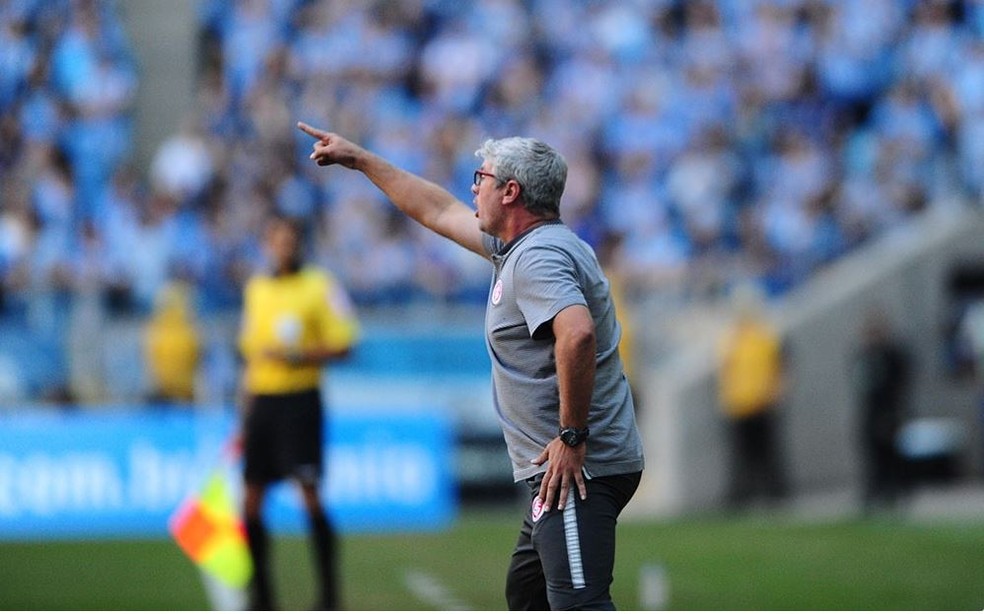 Odair alfinetou chance de goleada gremista na Arena (Foto: Ricardo Duarte / Internacional / Divulgação)