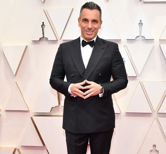 O ator e comediante Sebastian Maniscalco no Oscar 2020 (Foto: Instagram)