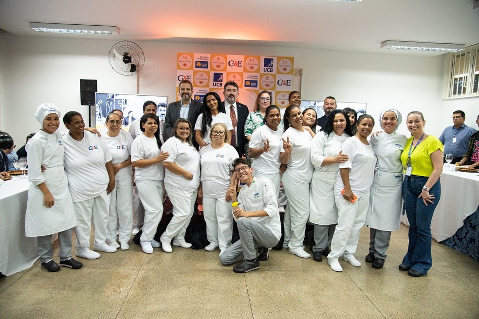 Concurso premia melhor merendeira da rede pública de ensino do Distrito Federal — Foto: Divulgação