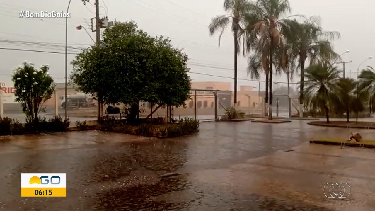 Previsão de chuva para todo estado de Goiás