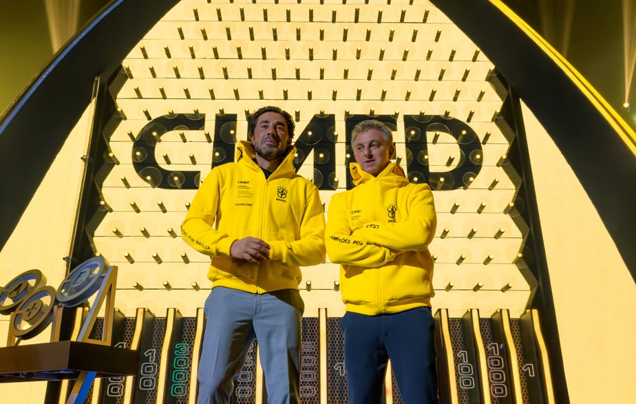 João Adibe Marques e Luciano Huck