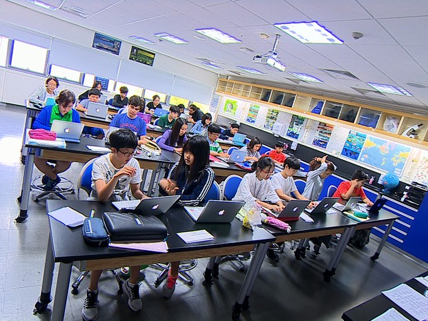 Educação mudou a Coreia do Sul (Foto: Reprodução/TV Vanguarda)