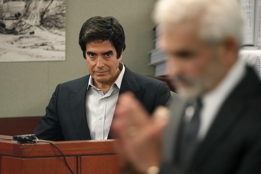 David Copperfield Ã© obrigado a revelar segredo de mÃ¡gica em tribunal  (Foto: AP Photo/John Locher)