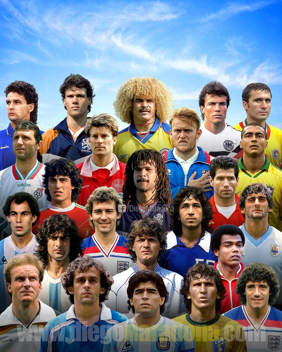 Nao Tinha Rivais Maradona Cita Zico E Romario Para Exaltar O Nivel De Sua Geracao Brasil Mundial Fc Ge