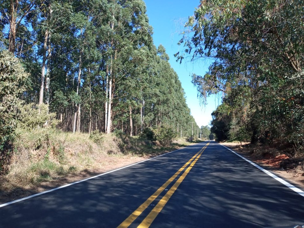 Trecho recuperado da Rodovia Geraldo de Barros (SP-304), ap&oacute;s concess&atilde;o &mdash; Foto: Divulga&ccedil;&atilde;o/ Eixo SP