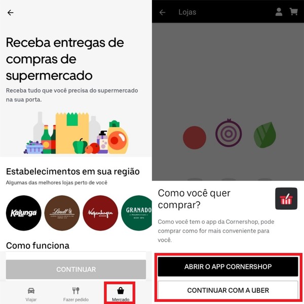 Cornershop Como Funciona O Servico De Mercado Em Parceria Com Uber Entrega Techtudo