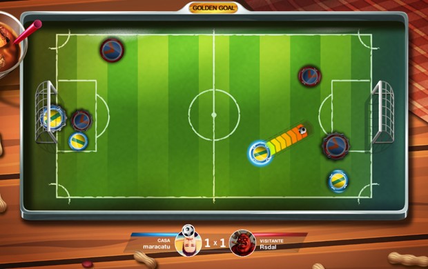Futebol de botão - Perametade Games