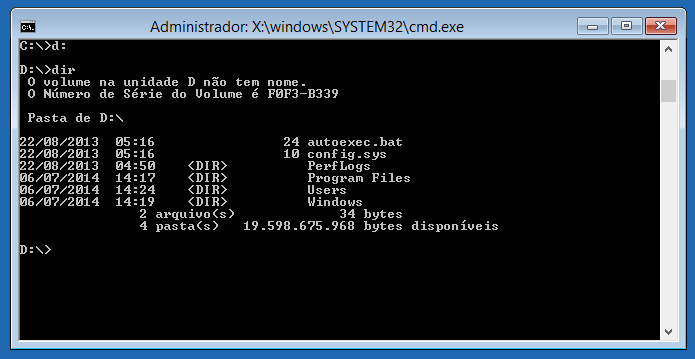 Verificando partição em que o Windows está instalado (Foto: Reprodução/Helito Bijora)