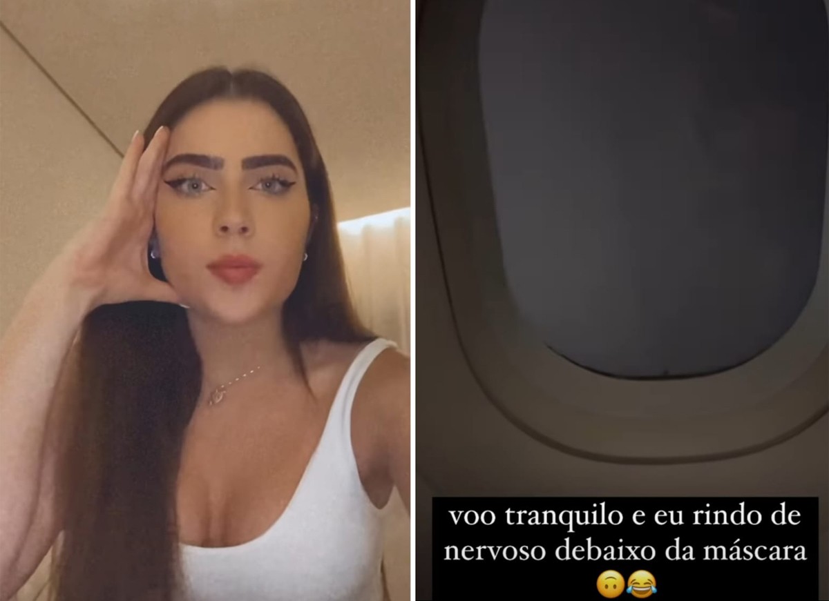 Jade Picon fala de turbulência em ponte aérea (Foto: Reprodução / Instagram)