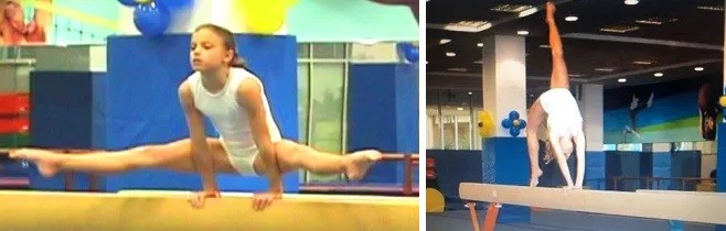 Alice Wegmann participava de competições de ginástica artística na infância (Foto: Reprodução/Instagram)