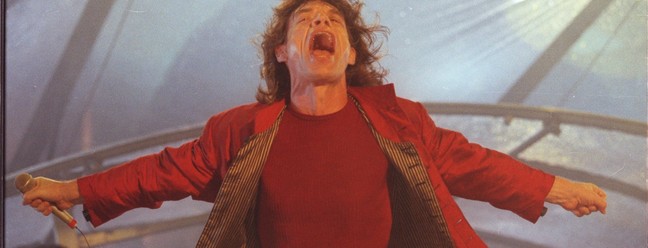 Mick Jagger, vocalista dos Rolling Stones  — Foto: IVO GONZALEZ