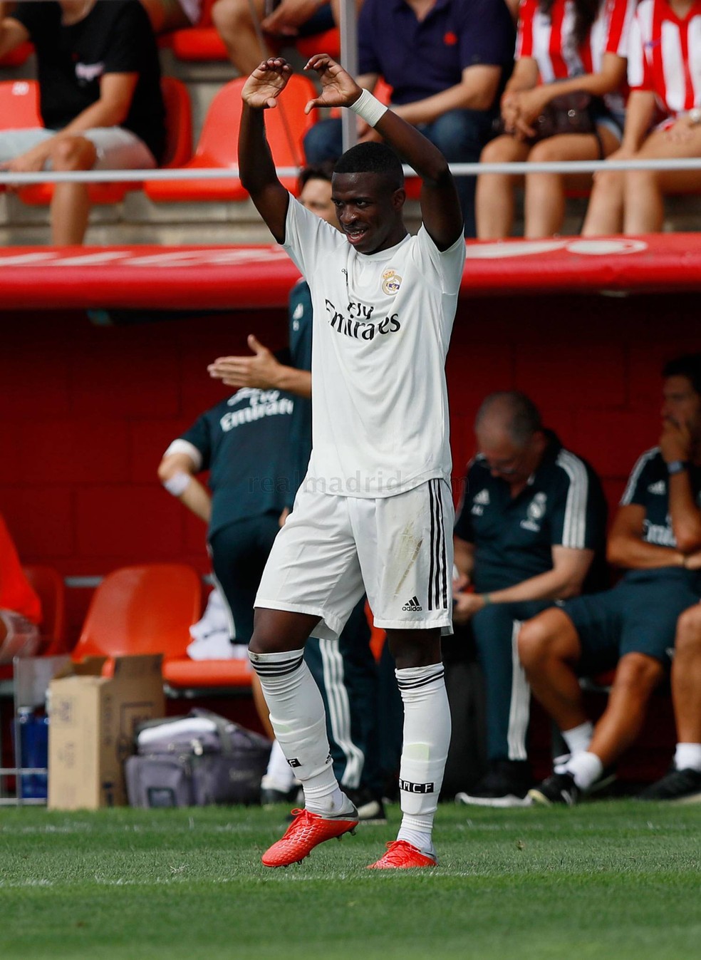 Vinicius Junior Real Madrid Castilla (Foto: DivulgaÃ§Ã£o/Real Madrid Castilla)