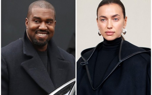 Kanye West está namorando Irina Shayk após separação de Kim Kardashian
