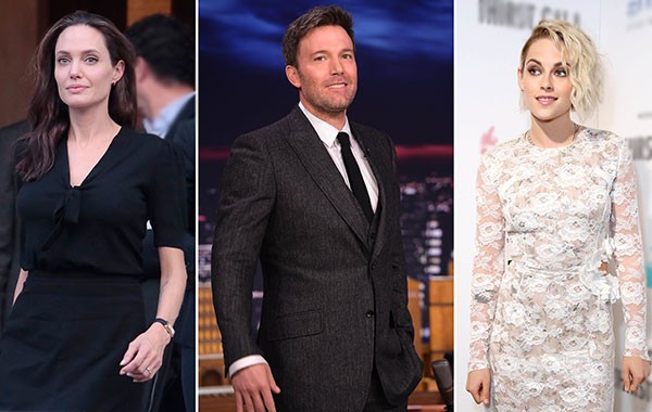 Angelina Jolie, Ben Affleck e Kristen Stewart acabaram atrapalhando os relacionamentos de outras pessoas (Foto: Getty Images)