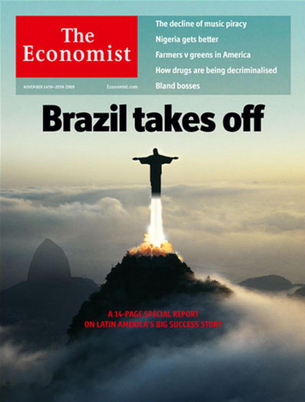 Capa da The Economist de 2009 (Foto: Divulgação)