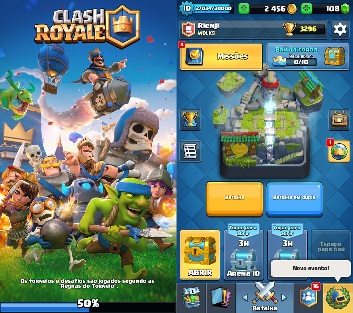 Clash Royale apresenta missões e Touchdown; saiba como ... - 1200 x 1065 jpeg 350kB