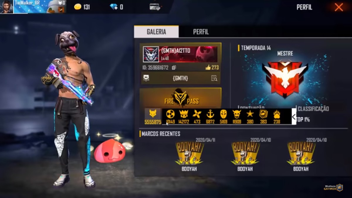 Jogador de Free Fire gasta 166 milhões de Diamantes de uma só vez Battle Royale TechTudo