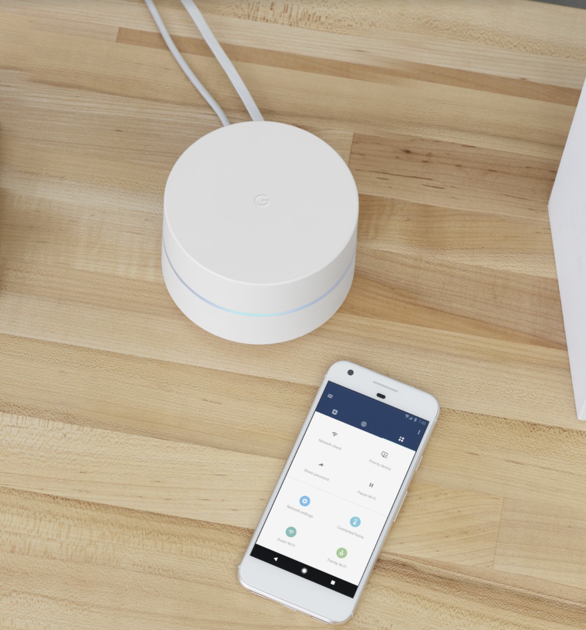 Assim como acontece com o Nest Audio e o Nest mini, o gerenciamento do wi-fi também ocorre pelo aplicativo Google Home (Foto: Divulgação)