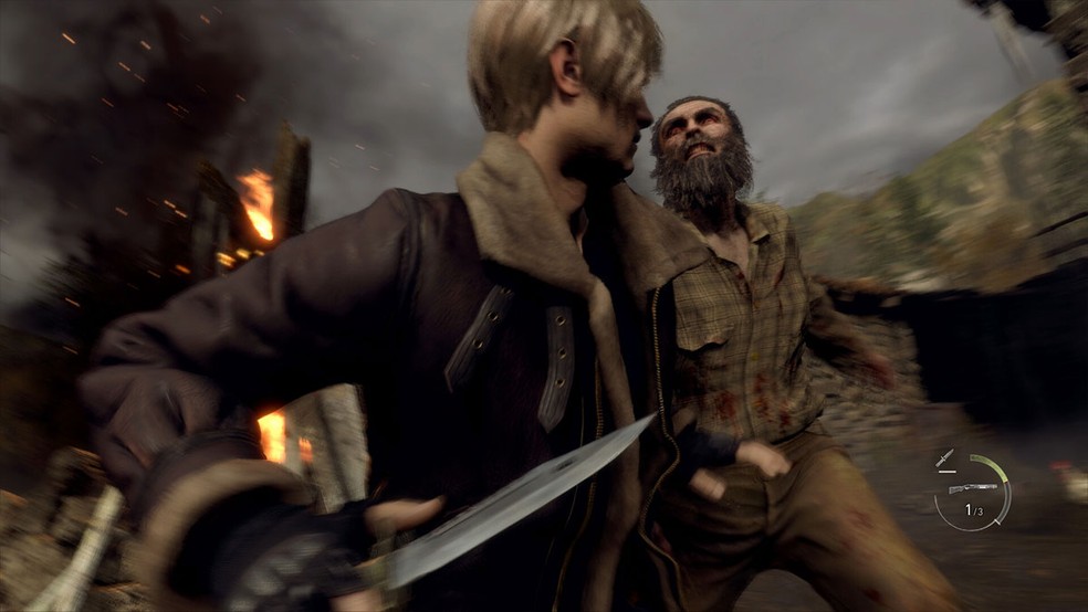 O modo foto de Resident Evil 4 Remake permite imortalizar seus momentos preferidos do game — Foto: Divulgação/Capcom
