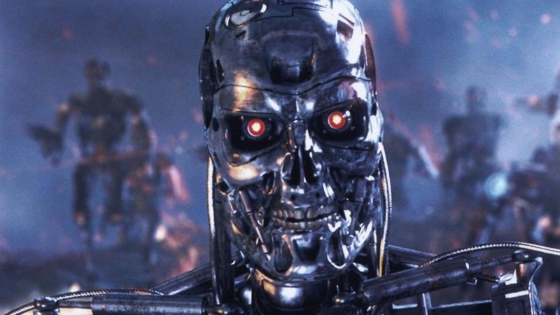 O medo do Ocidente de robôs foi cristalizado de forma mais poderosa na série 'Terminator' (Foto: WARNER HANDOUT)