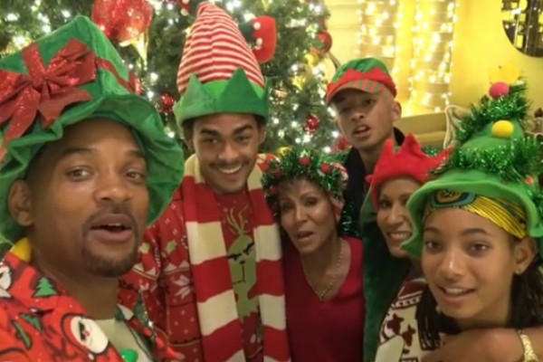 Will Smith e sua família (Foto: Reprodução Instagram)