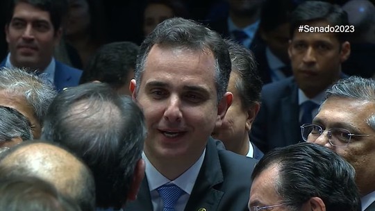Rodrigo Pacheco é reeleito presidente do Senado com 49 votos, contra 32 de Rogério Marinho