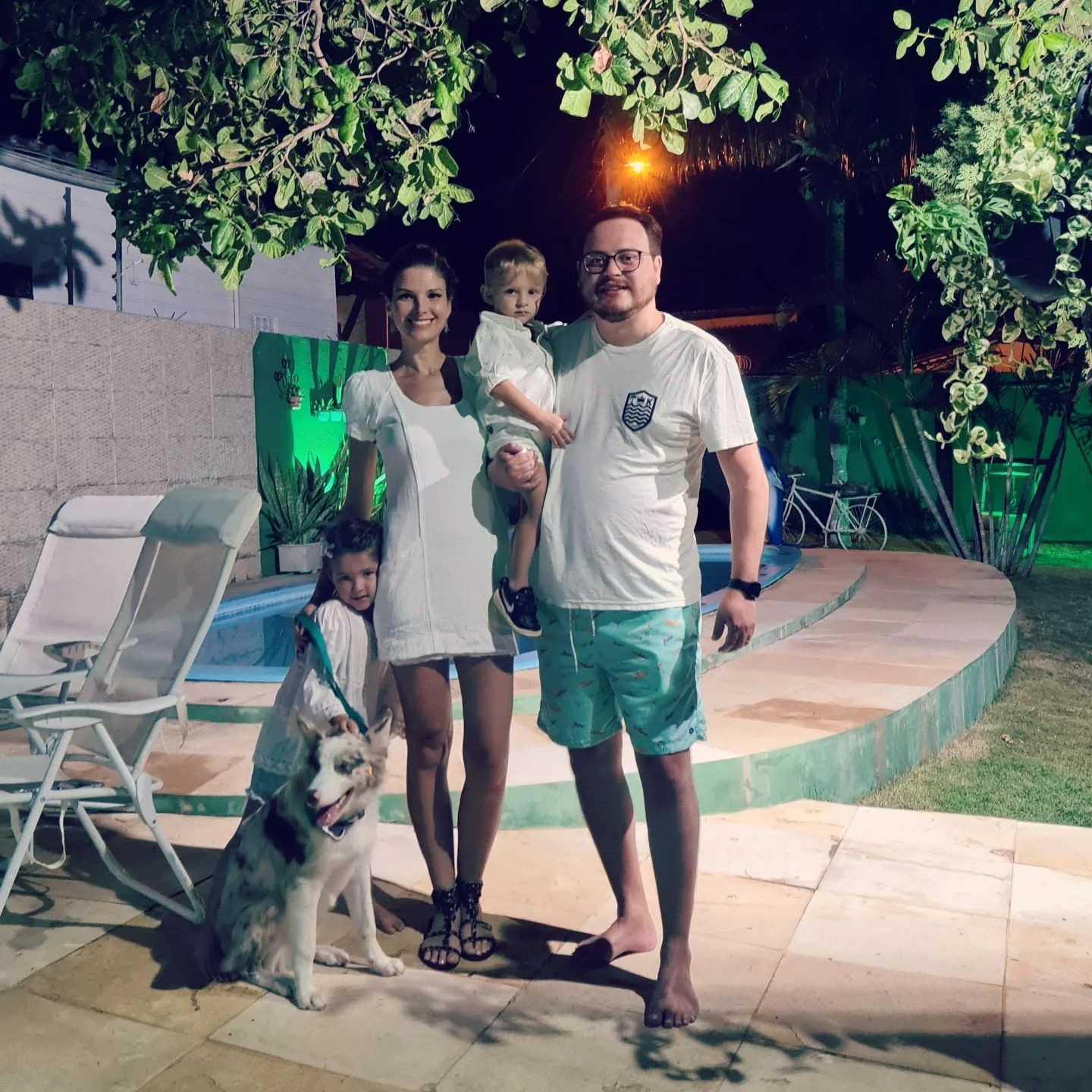 Aos 36 anos de idade, Diogo Bittar era casado com Laryssa Prado Henrard e pai de dois filhos, Lara e Valentim (Foto: Reprodução/ Instagram)