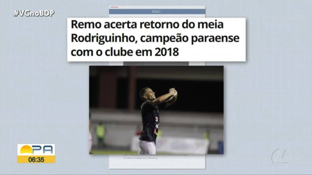 Remo anuncia retorno de Rodriguinho e permanência de Soares
