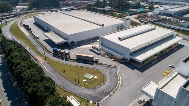 Fábrica da Scania, em São Bernardo do Campo (Foto: Divulgação)