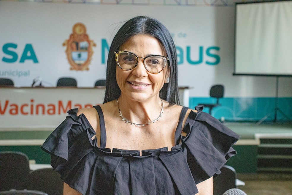 Após quatro meses, Shádia Fraxe retorna ao comando da Semsa. — Foto: Divulgação