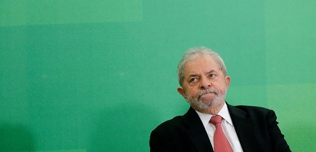 O ex-presidente Luiz Inácio Lula da Silva na cerimônia de posse em Brasília (Foto: José Cruz/Agência Brasil)