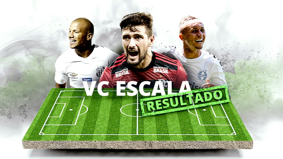 VocÃª Escala: Flamengo domina seleÃ§Ã£o do primeiro turno do Brasileiro com seis representantes