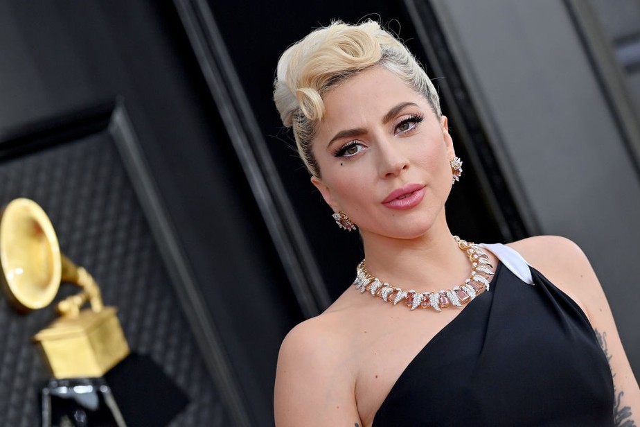 Lady Gaga na edição do Grammys 2022