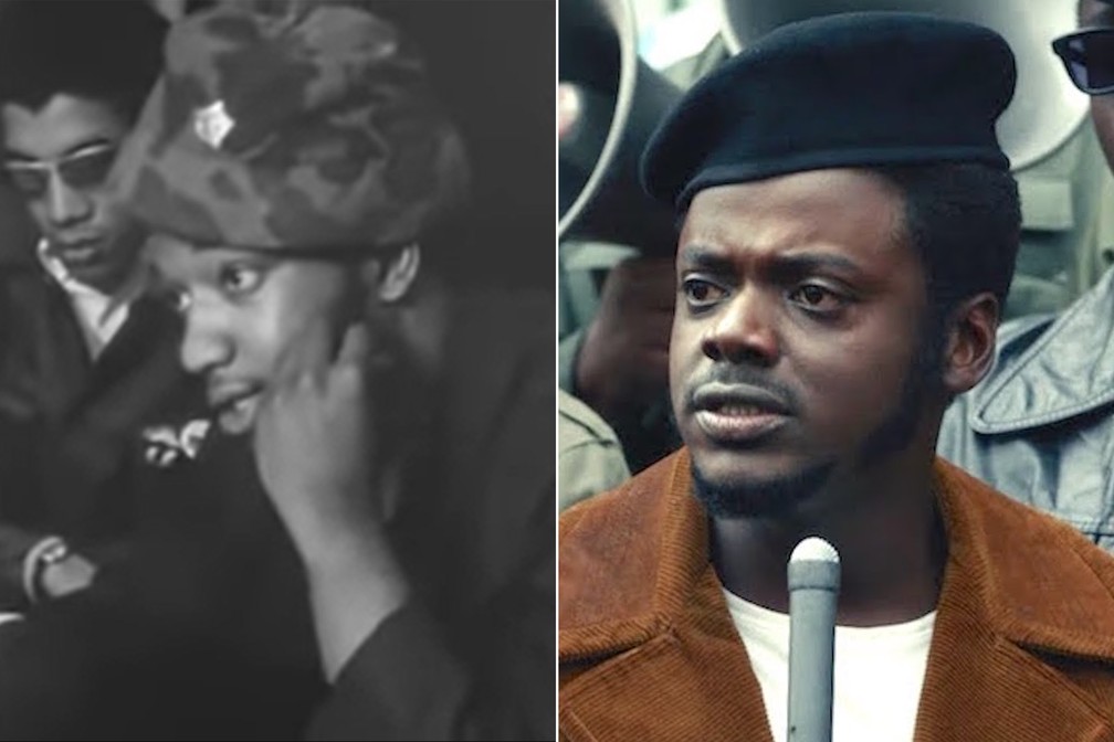Daniel Kaluuya como Fred Hampton (“Judas e o messias negro”) — Foto: Reprodução/Youtube; Divulgação