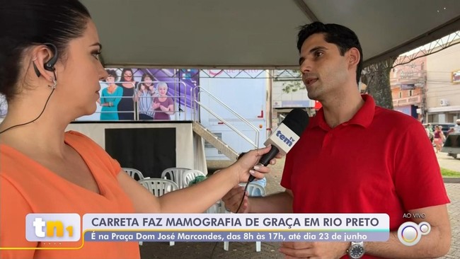 Carreta faz mamografia de graça em Rio Preto