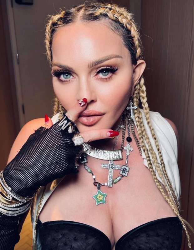 Madonna em festa privada de lançamento de Madam X (Foto: Reprodução/Instagram)
