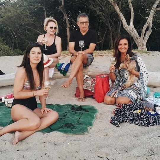 Ana Maria Braga e família (Foto: Reprodução/Instagram)