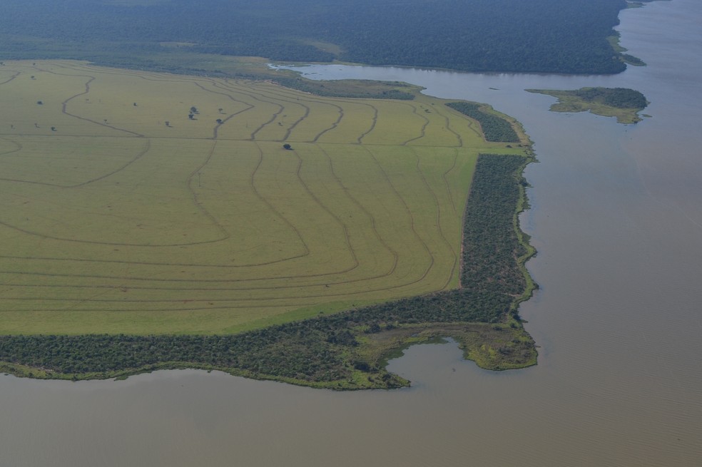 Imagem depois da restauração da paisagem — Foto: Laury Cullen Junior