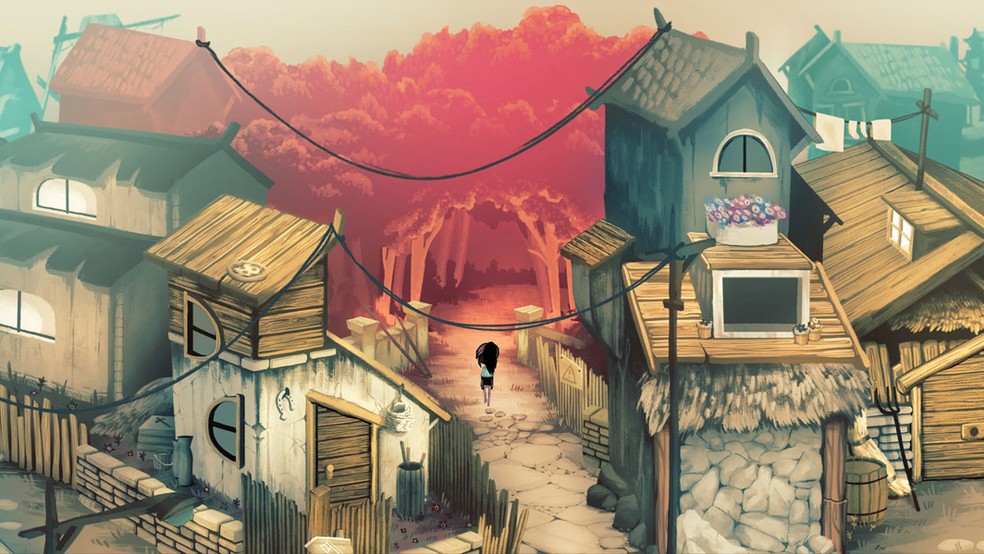 Children of Silentown apresenta uma história sombria no estilo clássico dos jogos de aventura de apontar e clicar — Foto: Reprodução/Steam