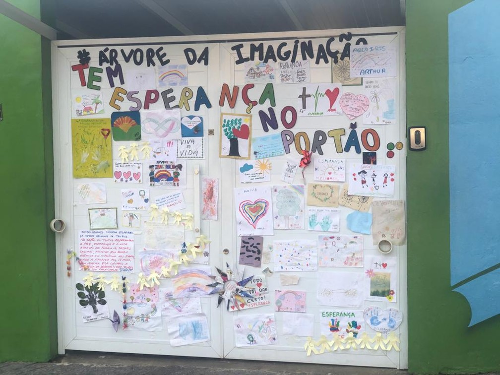 Alunos Deixam Mensagens Em Portao De Escola Para Minimizar Saudade No Interior De Sp Itapetininga E Regiao G1