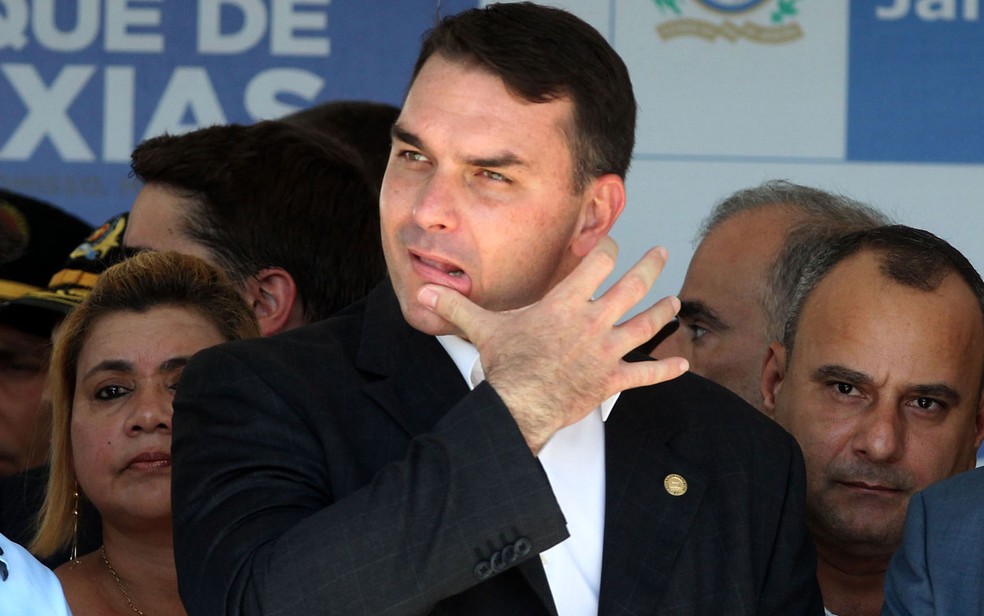 O senador eleito Flávio Bolsonaro (PSL-RJ), filho do presidente Jair Bolsonaro — Foto: Fábio Motta/Estadão Conteúdo