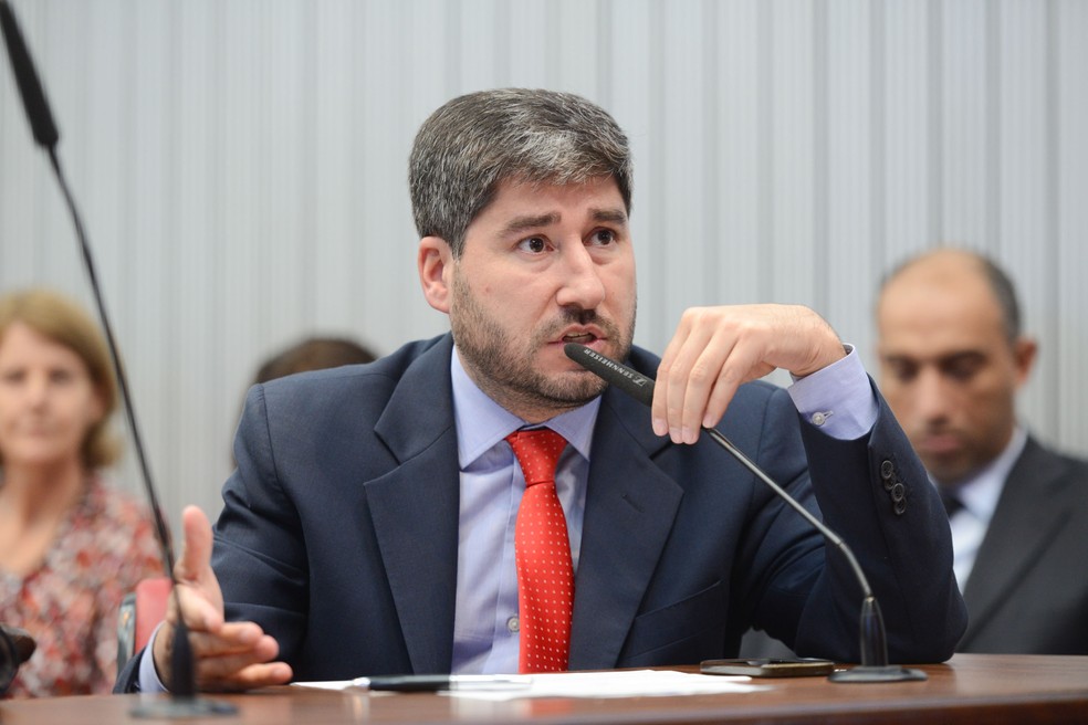 O deputado estadual Fernando Cury (União Brasil) na Assembleia Legislativa de SP (Alesp)  — Foto: Divulgação/Agência Alesp