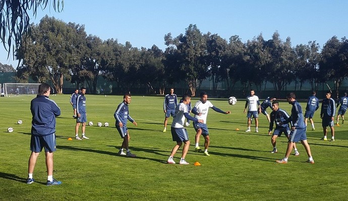 Argentina treino (Foto: Divulgação)