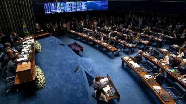 Ações argumentam que Congresso falhou em legislar sobre o tema  (Foto: AFP/via BBC News Brasil)